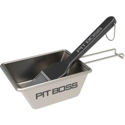 Griddle Sauce Pot & Brush  - Griddle Sauce Pot & Brush view