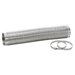 8 Inch Semirigid Dryer Vent Kit for Efficient Drying, Two Clamps and Universal Fit for Gas and Electric Dryers - 8 Inch Semirigid Dryer Vent Kit for Efficient Drying, Two Clamps and Universal Fit for Gas and Electric Dryers view