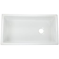 34 Inch Undermount Weellfleet Fireclay Single Bowl Kitchen Sink - 34 Inch Undermount Weellfleet Fireclay Single Bowl Kitchen Sink view