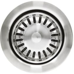 3-1/2 Inch Extended Flange Disposal Kitchen Drain: Brushed Stainless - 3-1/2 Inch Extended Flange Disposal Kitchen Drain view