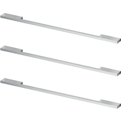 Contemporary Square Fine 3 Piece Handle Kit Compatible  - 3 pc Contemporary Square Fine Handles view