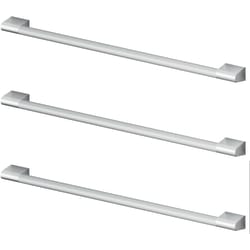 Professional Round Flush 3 pc Handle Kit RF201 French Door - 3 pcs Round Flush Handle view