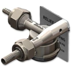 Low Profile Keg Coupler - Keg Coupler view