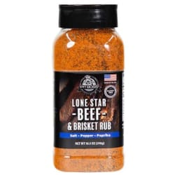 11.5 OZ Lone Star Beef and Brisket Rub - 40322 rub view