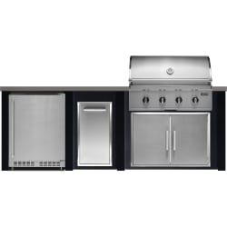 8 Foot Outdoor Kitchen Island  - 8 Foot Outdoor Kitchen Island view