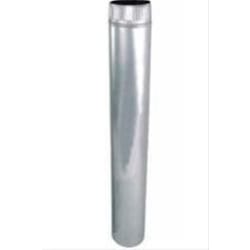 8" Round x 24" Length Duct - Front View view