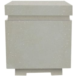 20 Inch Square Fire Tank Enclosure  - 20 Inch Matching Square Tank Enclosure view