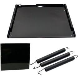 6 Inch Console Trim Kit: Black - Front View view