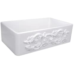 33 Inch Fireclay Farmhouse Sink  - 33 Inch Fireclay Farmhouse Sink view