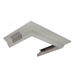 Vented Crown Molding Profile 6 for Wall Mount Range Hood - Vented Crown Molding Profile 6 view