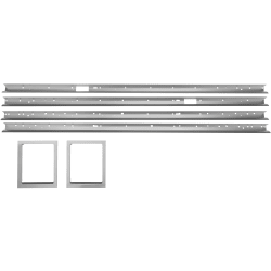 Flush Inset Installation Kit - Product Photos_Un-installed/free-standing_Closed View view