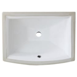 19 Inch Undermount Ceramic Bathroom Sink  - 19 Inch Undermount Ceramic Bathroom Sink view