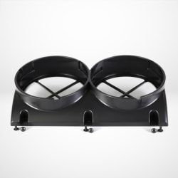 5 Inch Two Hole Quick Connect Flange - 5" Two Hole Quick Connect Flange view