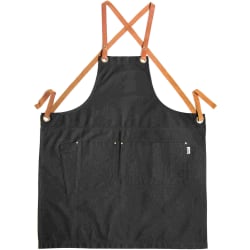 Black Pizza Apron - Apron view