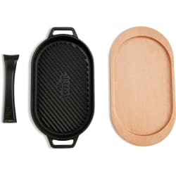 Pizza Cast Iron Oval Roasting Pan - Roasting Pan view