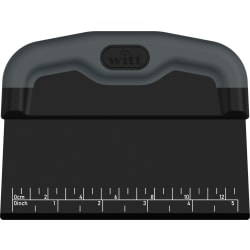 Pizza Dough Scraper in Black - Pizza Dough Scraper Black view