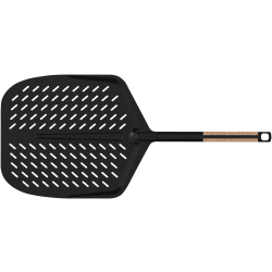 14 Inch Pizza Peel in Black: Cork Handle - 14 Inch cork Black view
