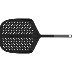 Pizza Peel  - Pizza soft grip handle Black view