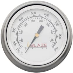 Analog Temperature Gauge w/ Bezel & Cover Plate - Analog Temperature Gauge w/ Bezel & Cover Plate view
