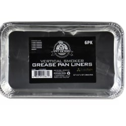 Vertical Grease Pan Liners - 6 Pack (2/3/5/7 Series Smokers) - Vertical Grease Pan Liners view