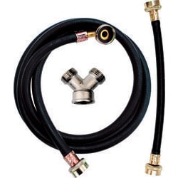 STEAM DRYER KIT 5' RUBBER FILL HOSE, 1' RUBBER FILL HOSE - front view