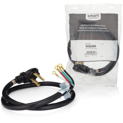 4 ft. 40 Amp Range Cord  - Main-Image 4 ft. 40 Amp Range Cord with 4 Wire Stainless Steel 5304512984 view