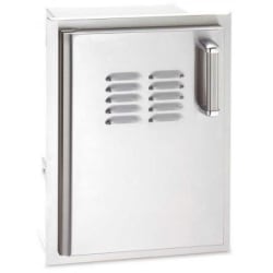 14 Inch Premium Flush Mount Stainless Steel Single Access Door - Fire Magic Single Access Door view
