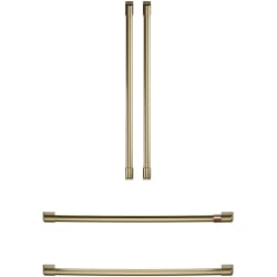 Café Refrigeration Handle Kit: Brushed Brass - Brushed Brass Handles view