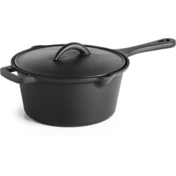 Cast Iron Sauce Pan - Cast Iron Sauce Pan with Lid (Pack of 4) in Full View view