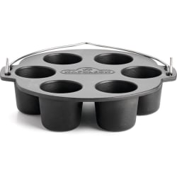 Cast Iron Muffin Cooker - Cast Iron Muffin Cooker in Front View view