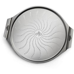 14 Inch Stainless Steel Pizza Pan (Pack of 6) - 14 Inch Stainless Steel Pizza Pan (Pack of 6) in Full View view