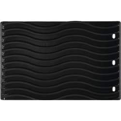 2-Sided Porcelain-Enameled Cast Iron Griddle for Rogue® 425(-1), 525-1 & 625-1 (Pack of 4) - 2-Sided Porcelain-Enameled Cast Iron Griddle for Rogue® 425(-1), 525-1 & 625-1 (Pack of 4) in Wave Side View view