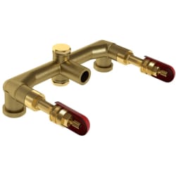 Wall Mount Two Handle Widespread Rough-In Valve - Wall Mount Two Handle Widespread Rough-In Valve view