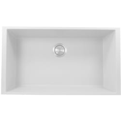 33 Inch Undermount Single Bowl Kitchen Sink  - 33 Inch Undermount Single Bowl Kitchen Sink with 9 Inch Bowl Depth view