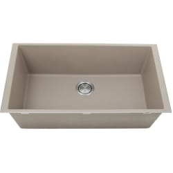 33 Inch Undermount Single Bowl Kitchen Sink  - 33 Inch Undermount Single Bowl Kitchen Sink with 9 Inch Bowl Depth view