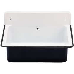 20 Inch Wallmount Bucket Sink - 20 Inch Wallmount Bucket Sink with 6 1/4 Inch Bowl Depth view