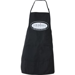 Black BBQ Grill Apron - Black BBQ Grill Apron view