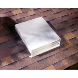 Brushed Aluminum External Blower: 900 CFM - Roof Mounted view