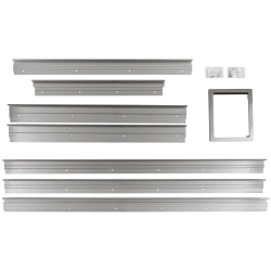 Low Profile Visor Handle Trim Kit for Built-In SXS FDBF BF AR/AF - Product Photos_Un-installed/free-standing_Closed View view