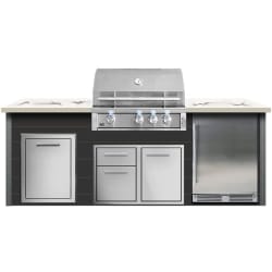96 Inch XLT Designer Modular Island  - 96 Inch XLT Designer Modular Island view
