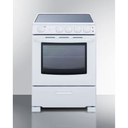 24 Inch Slide-In Electric Range - Front View view
