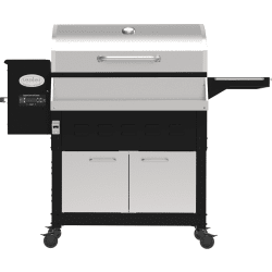 57 Inch Freestanding Wood Pellet Grill - Louisiana Grills 800 Elite view
