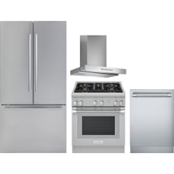 4 Piece Kitchen Appliances Package - Package view