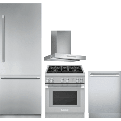 4 Piece Kitchen Appliances Package - Package view