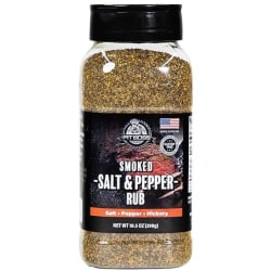 Smoked Salt & Pepper Rub ( Salt, Pepper, Hickory) - Smoked Salt & Pepper Rub view