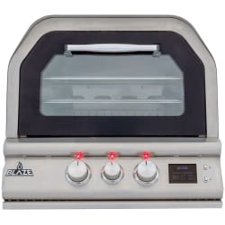 26 Inch Built In Natural Gas Outdoor Pizza Oven  - 26 Inch Built In Natural Gas Outdoor Pizza Oven w view