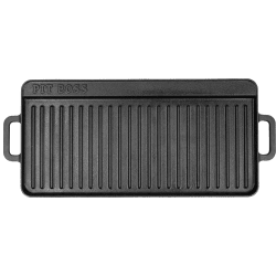 10" x 20" Cast-Iron Griddle - Front View view