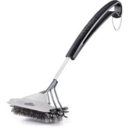 Triple-Row Stainless Steel Grill Brush (Pack of 12) - Triple-Row Stainless Steel Grill Brush (Pack of 12) in Full View view