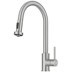 17 Inch 2 Function Single Handle Pull Down Kitchen Faucet  - 17 Inch 2 Function Single Handle Pull Down Kitchen Faucet view