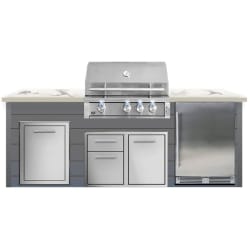 96 Inch XLT Designer Modular Island  - 96 Inch XLT Designer Modular Island view